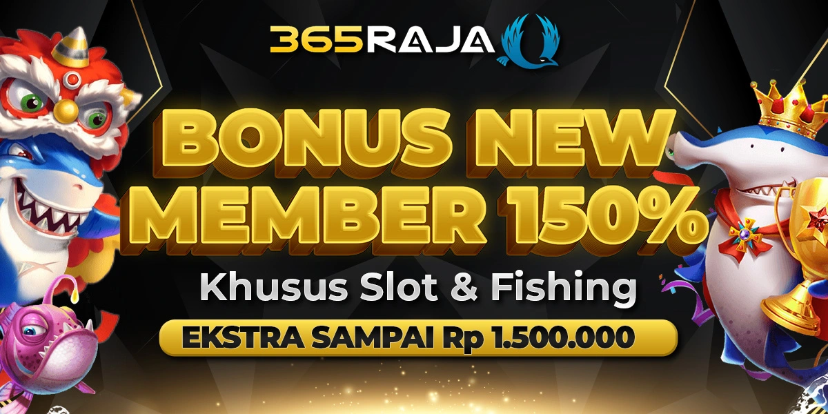 BONUS MEMBER BARU SLOT FISHING 150%