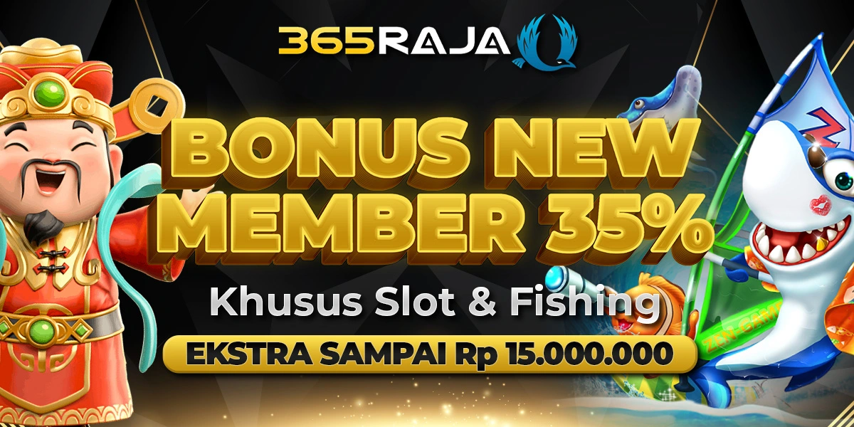 BONUS MEMBER BARU SLOT FISHING 35%